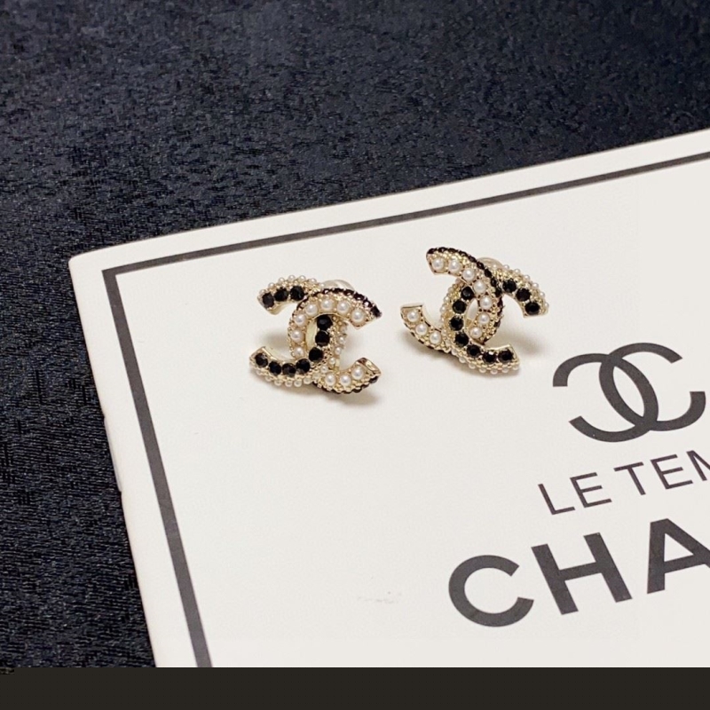 Ch*el earrings
